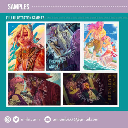 Full illustration samples